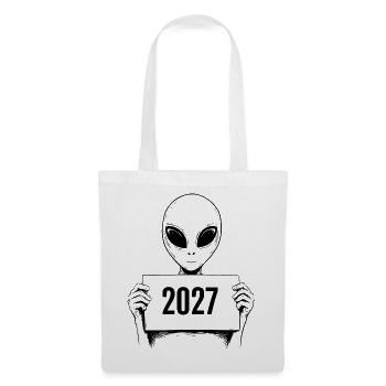 Alien Contact 2027 - Tote Bag - white - Front