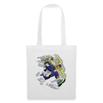 Zeus runner - Sac en tissu - blanc - Devant