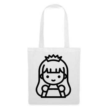 princess - Tote Bag - white - Front