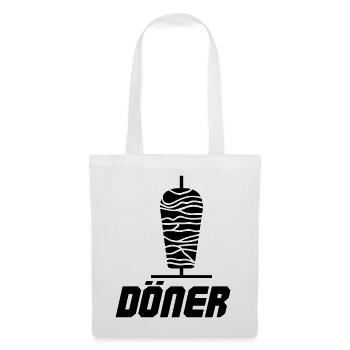 Döner Kebab - Stoffbeutel - Weiß - Vorne