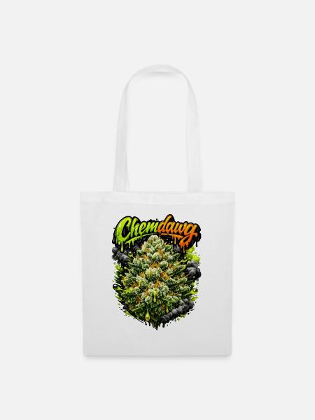 Chemdawg Graffiti-Kunstdruck - Stoffbeutel - Weiß