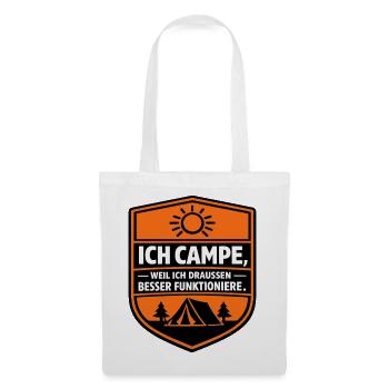 Camping-car parfait - Sac en tissu - blanc - Devant