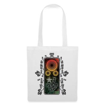 Brillance du système de son reggae - Sac en tissu - blanc - Devant