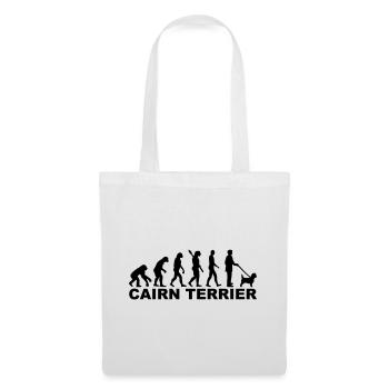 Cairn Terrier - Stoffbeutel - Weiß - Vorne