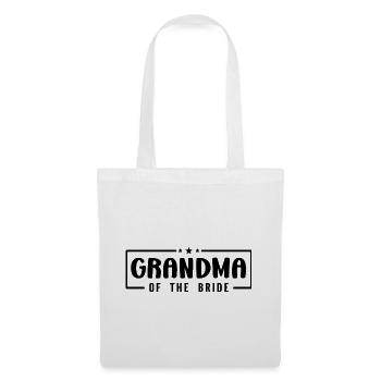 Grandma Of The Bride Wedding Party Family Wedding - Tote Bag - white - Front