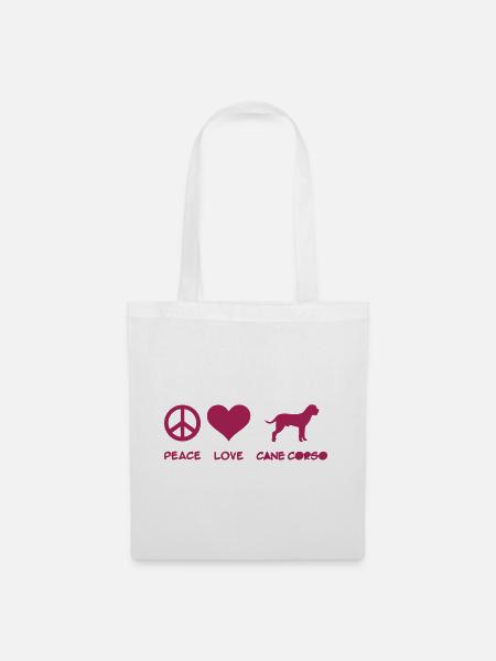 Cane Corso - Stoffbeutel - Weiß
