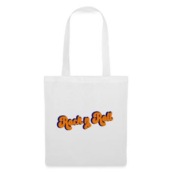 Rock and Roll Design Retro - Tote Bag - white - Front