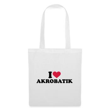 Acrobaties - Sac en tissu - blanc - Devant