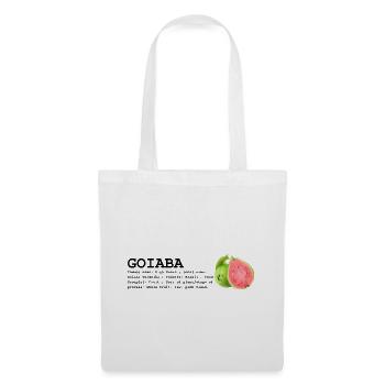 Coleção {Saudade da Terrinha} Goiaba - Sac en tissu - blanc - Devant
