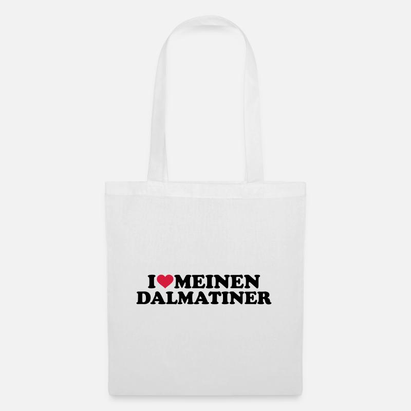 Dalmatiner - Stoffbeutel - Weiß