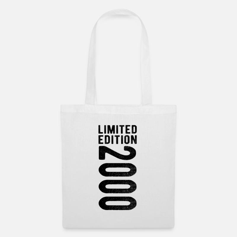 limited edition 2000 - Stoffbeutel - Weiß