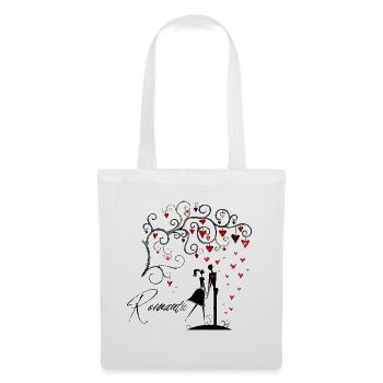 ROMANTIC - Tote Bag - white - Front