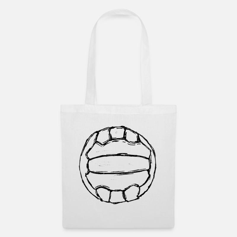 Fußball Retro - Stoffbeutel - Weiß