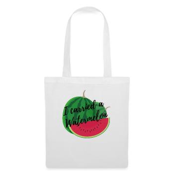 I carried a Watermelon - Tote Bag - white - Front
