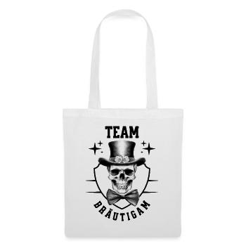 Bachelor Party Team Groom Skull Bachelor Party - Tote Bag - white - Front