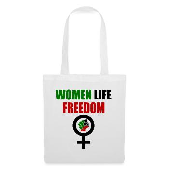 Women life freedom - Tote Bag - white - Front
