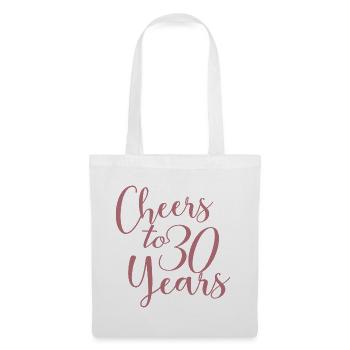 Vive les 30 ans du 30e anniversaire - Sac en tissu - blanc - Devant