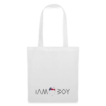 Je suis un garçon texan - Sac en tissu - blanc - Devant