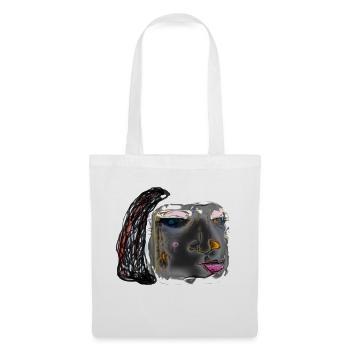 Digital art expression - Tote Bag - white - Front