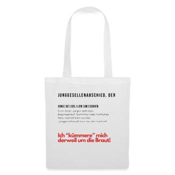 Junggesellenabschied Der - Stoffbeutel - Weiß - Vorne