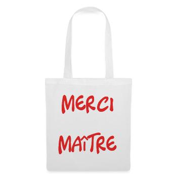MASTER. THANK YOU. THANK YOU, MASTER. MASTER. MASTER GIFT - Tote Bag - white - Front