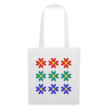 HAPPY BIRTHDAY. JOYEUX ANNIVERSAIRE. ANNIVERSAIRE. - Sac en tissu - blanc - Devant