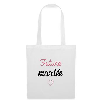 Zukünftige Marie - Stoffbeutel - Weiß - Vorne