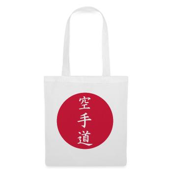 karaté - Sac en tissu - blanc - Devant