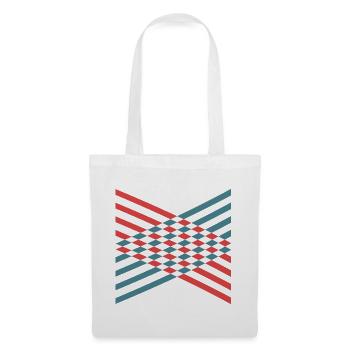 Route geometry rigid - Tote Bag - white - Front