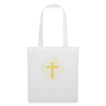 Croix de Jésus - Sac en tissu - blanc - Devant