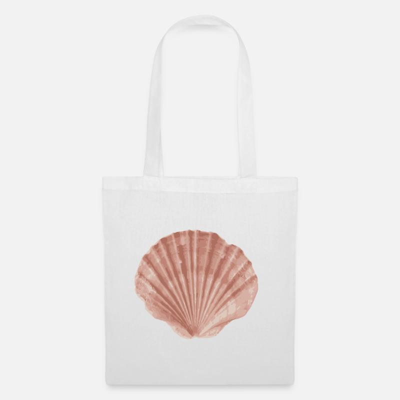 shell - Tote Bag - white