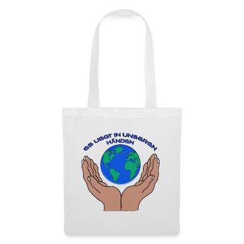Save the World - Stoffbeutel - Weiß - Vorne