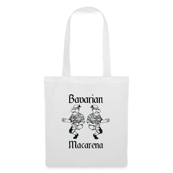 Bavarian Macarena - Stoffbeutel - Weiß - Vorne