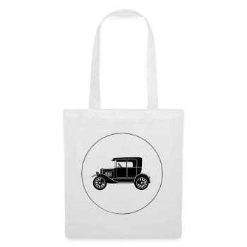 Keep it simple (black on white) - Stoffbeutel - Weiß - Vorne