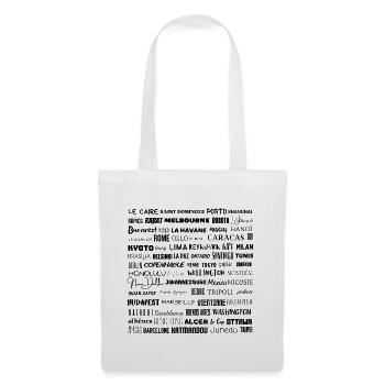 Cities of the world - Tote Bag - white - Front
