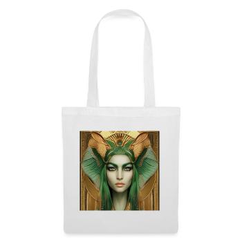 Déesse Neith, mère du soleil - Sac en tissu - blanc - Devant