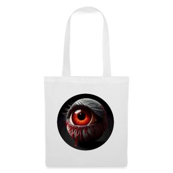 Eye Satanic Dark Character Gruesome - Tote Bag - white - Front