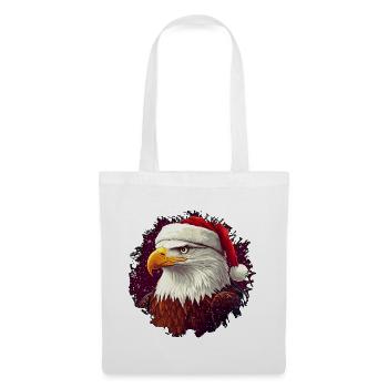 Christmas Eagle - Tote Bag - white - Front