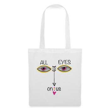 All eyes on us - Tote Bag - white - Front