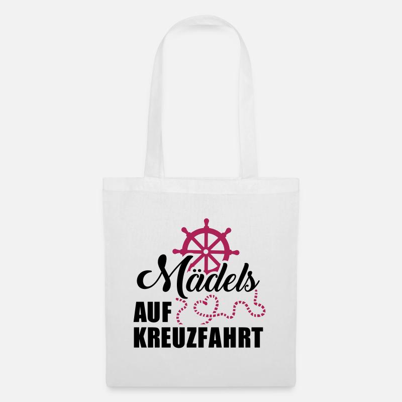 Kreuzfahrt - Stoffbeutel - Weiß