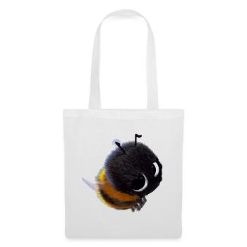 Hugo die Hummel - Stoffbeutel - Weiß - Vorne