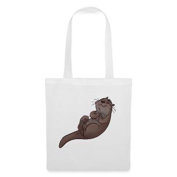 I love you like no otter - Stoffbeutel - Weiß - Vorne