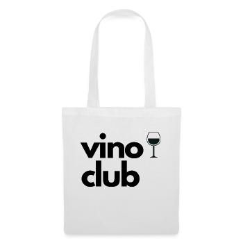 Vino club - Wein - Stoffbeutel - Weiß - Vorne