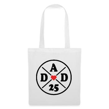 Dad 2025 - Stoffbeutel - Weiß - Vorne