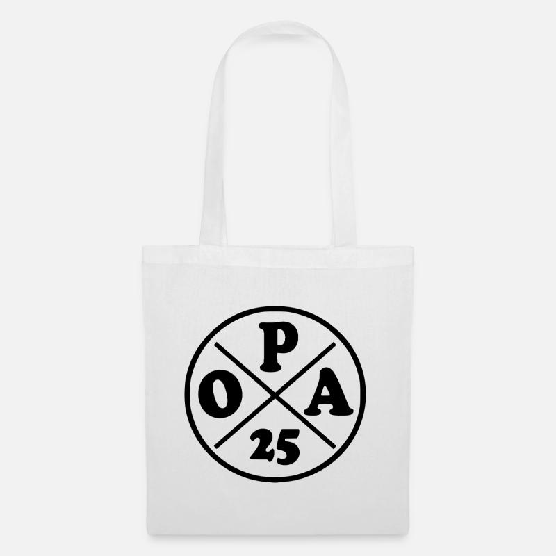 Opa 2025 - Stoffbeutel - Weiß