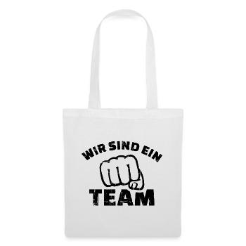 Team - Stoffbeutel - Weiß - Vorne