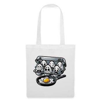 Eggs Fried Egg Easter Meme - Tote Bag - white - Front