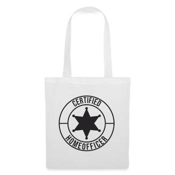 Certified Homeofficer Office Office Job Work - Tote Bag - white - Front
