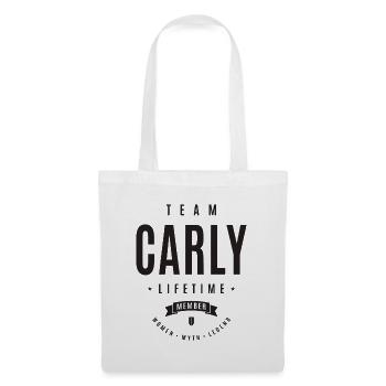 Carly Personalized Name - Tote Bag - white - Front