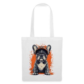 French Bulldog Puppy Frenchie Dog Dog - Tote Bag - white - Front